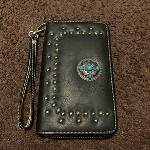 Cowgirl clutch wallet